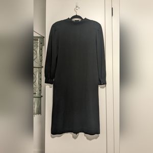Simon Chang Black Midi Dress